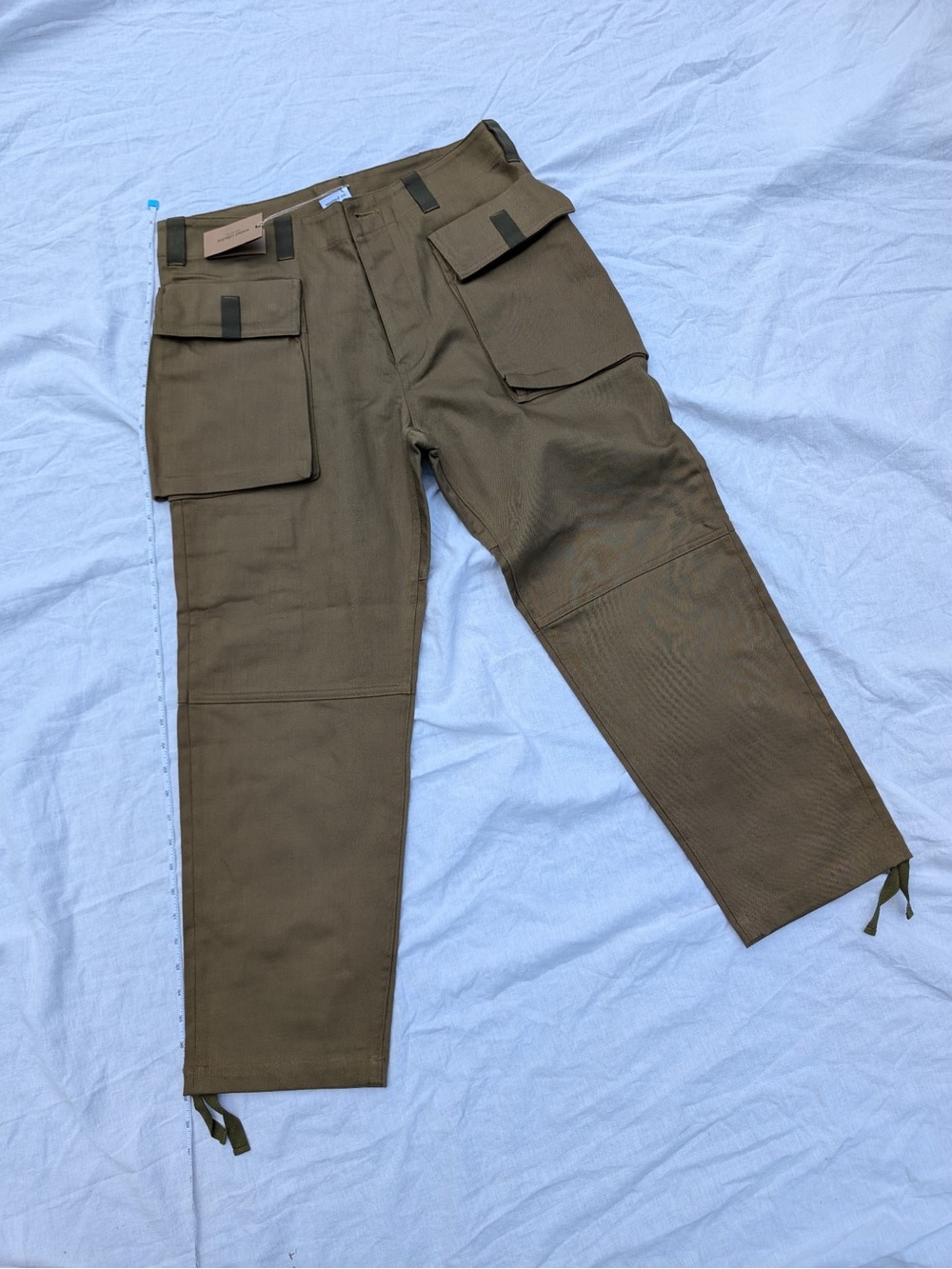 Wasted Collective Japanese streetwear cargo pants Medium unisex NWT